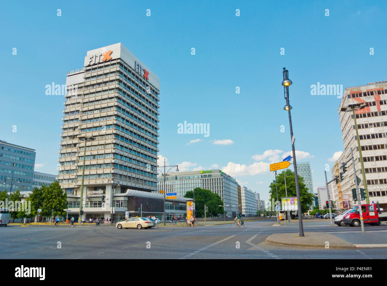Otto-Braun-Strasse, at Alexanderplatz, Berlin, Germany Stock Photo - Alamy