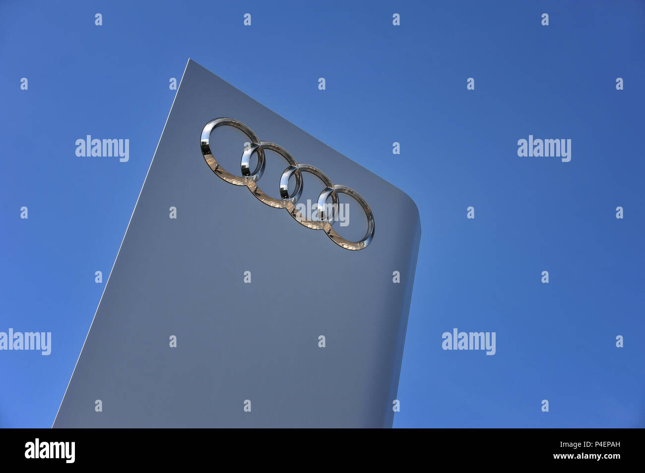 Audi Logo High Resolution Stock Photography And Images Alamy