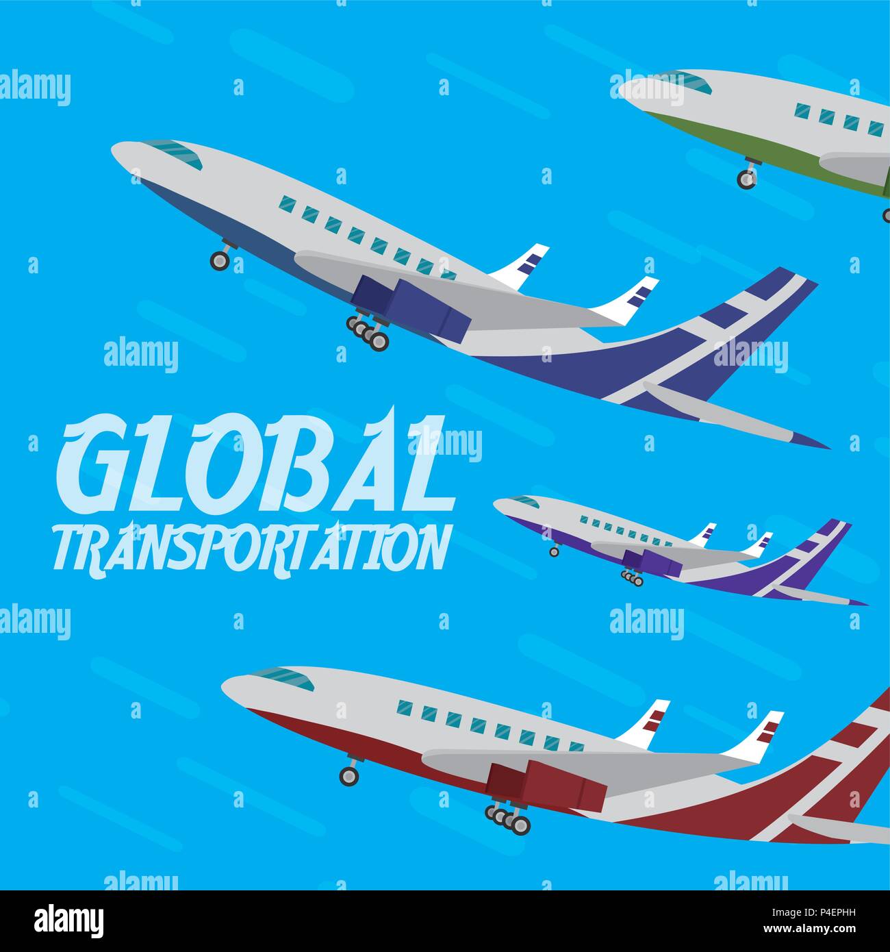 Global transportation concept Stock Vector Image & Art - Alamy