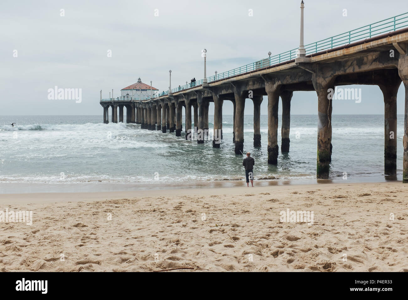 summer-manhattan-beach-pier-in-los-angeles-ca-usa-stock-photo-alamy