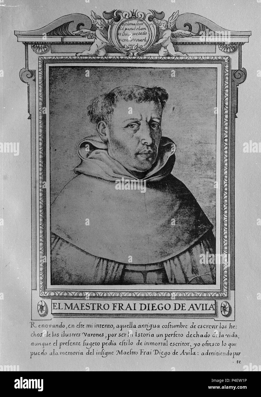 FRAY DIEGO DE AVILA LIBRO DE RETRATOS DE ILUSTRES Y MEMORABLES