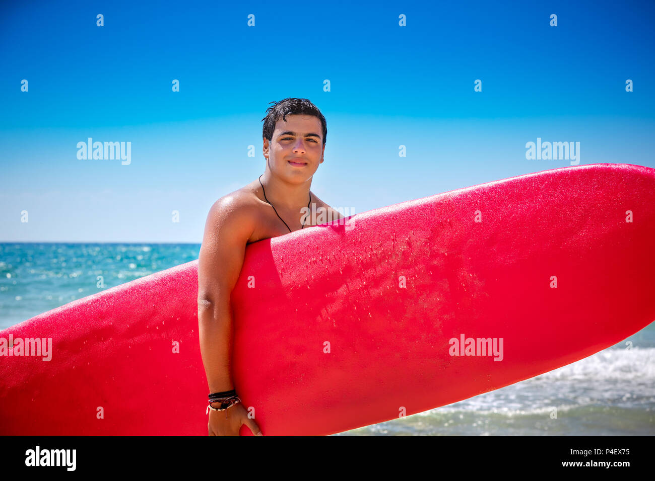 Teen Surfer Boy Stock Photos Teen Surfer Boy Stock Images Alamy