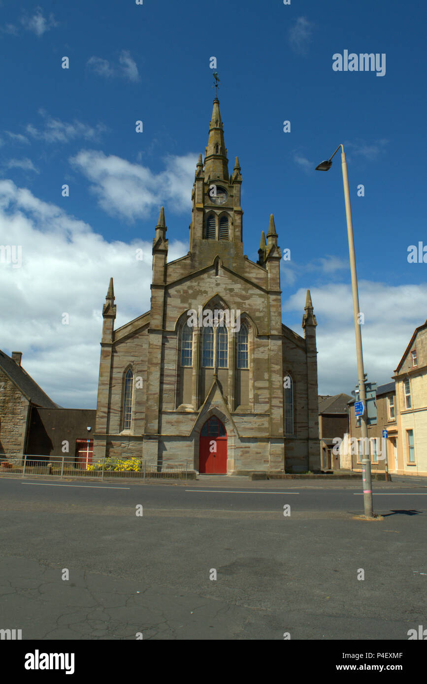 Old Church of Scotland church, Church Place, Ardrossan, Scotland Stock