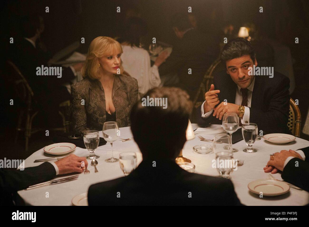 Original Film Title: A MOST VIOLENT YEAR.  English Title: A MOST VIOLENT YEAR.  Film Director: J. C. CHANDOR.  Year: 2014.  Stars: OSCAR ISAAC; JESSICA CHASTAIN. Credit: BEFORE THE DOOR PICT/WASHINGTON SQUARE FILMS/FILMNATION ENT/ / Album Stock Photo