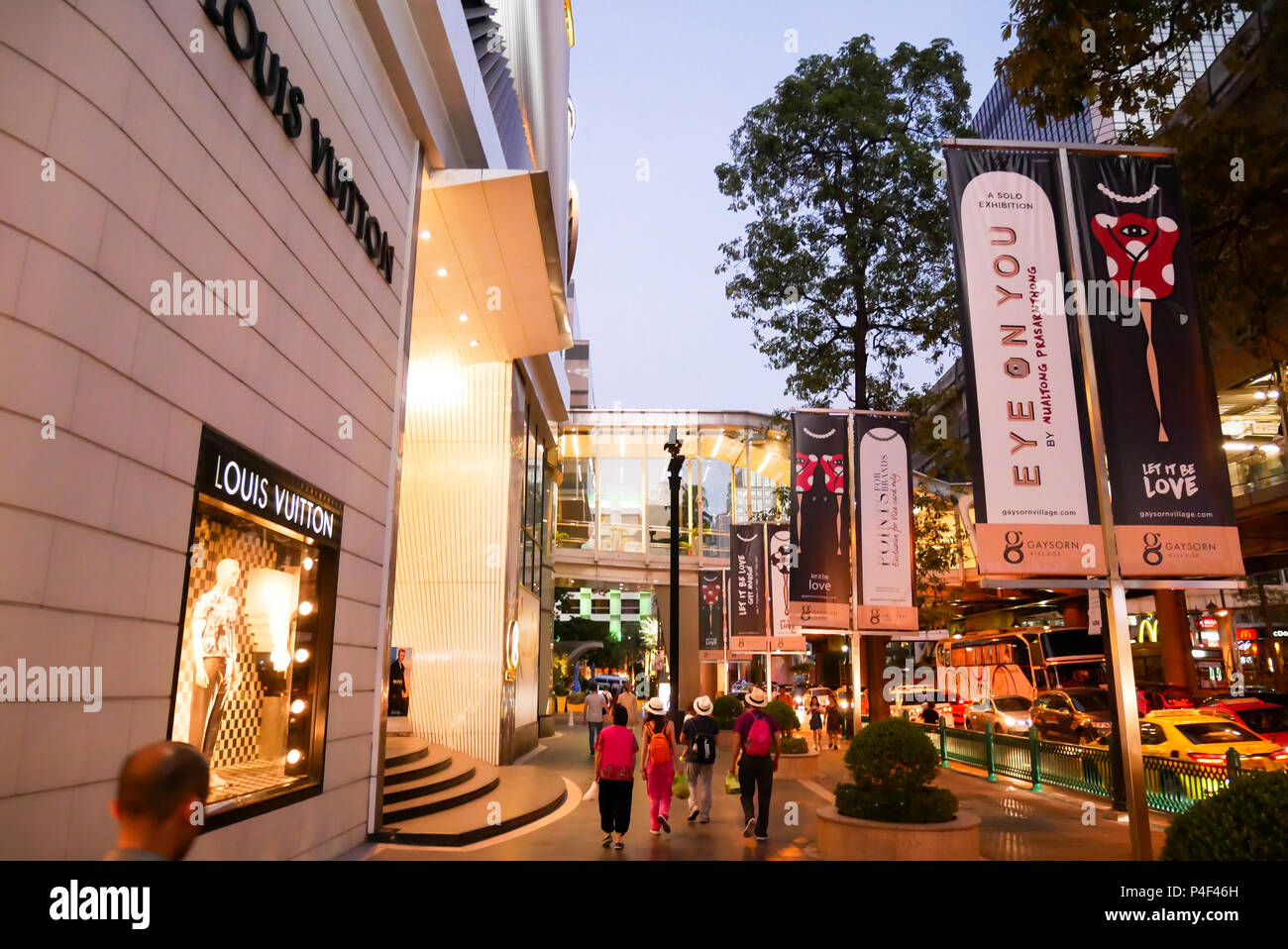 Louis Vuitton shop at Gaysorn plaza , Bangkok Stock Photo - Alamy