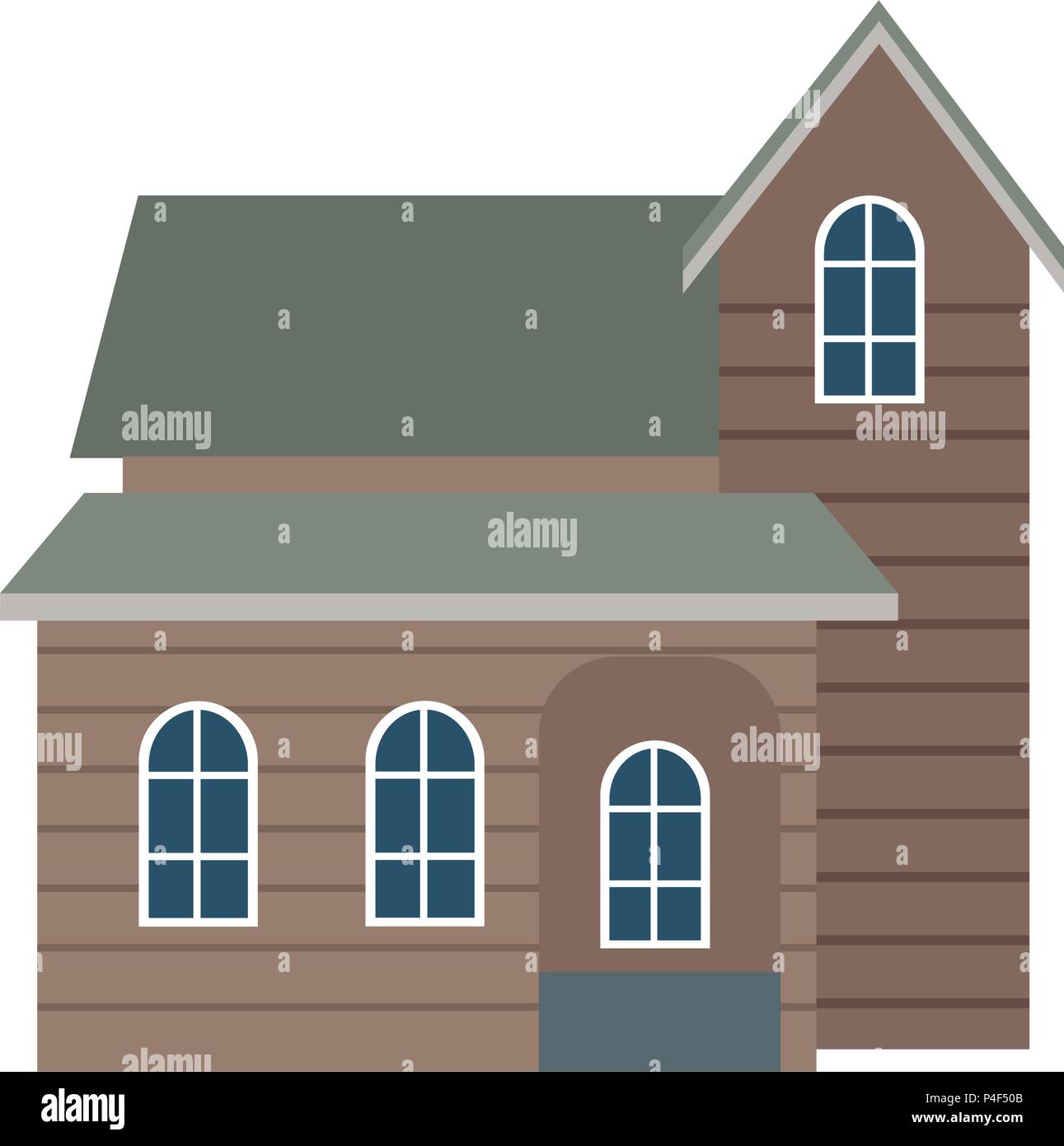 Wooden house real estate Stock Vector Image & Art - Alamy