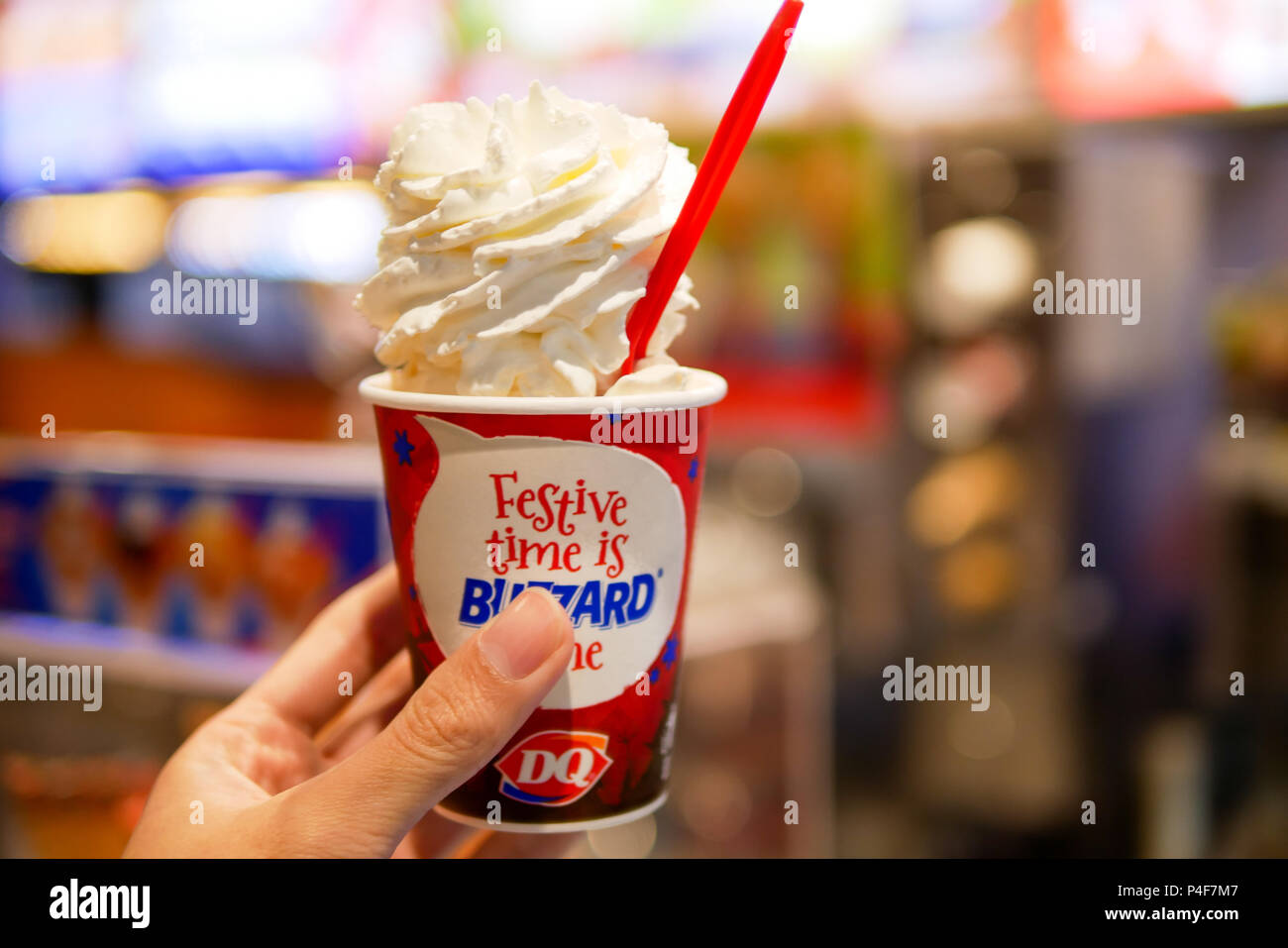 Dairy queen blizzard hires stock photography and images Alamy
