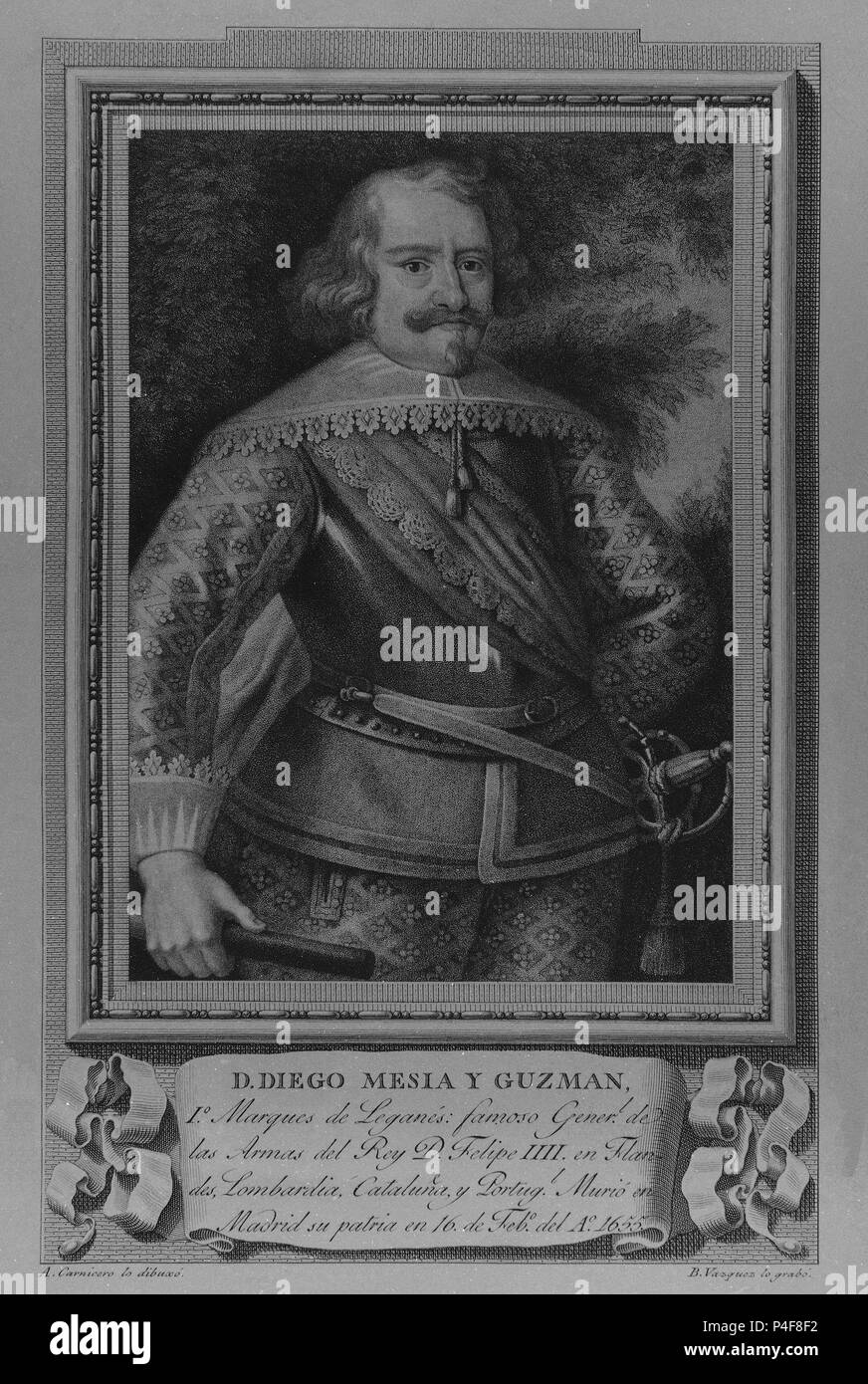 DIEGO MESIA Y GUZMAN1655GENERAL DE LA ARMADAMARQUES DE LEGANES