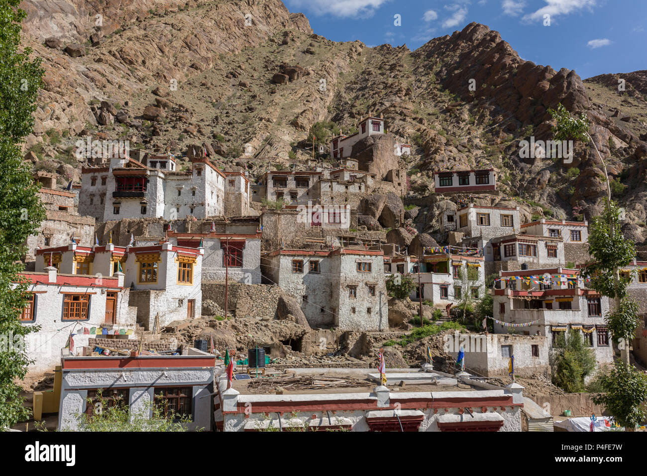 Hemis monastery buddhist temple in Leh, Ladakh, India Stock Photo