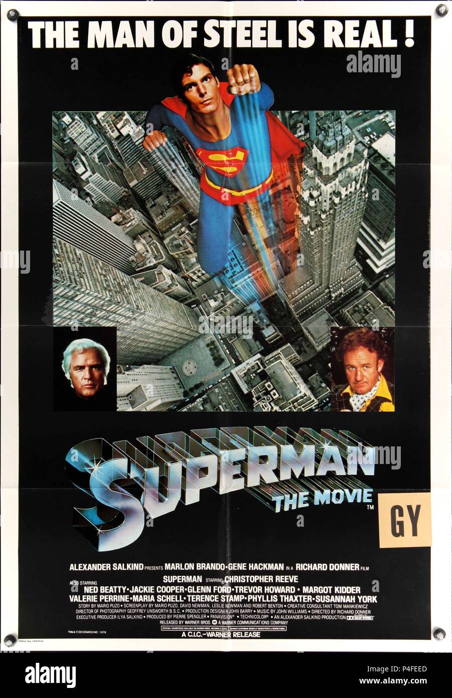 DC Superman 1978 Movie Premium Poster – Made In USA (MCP914)