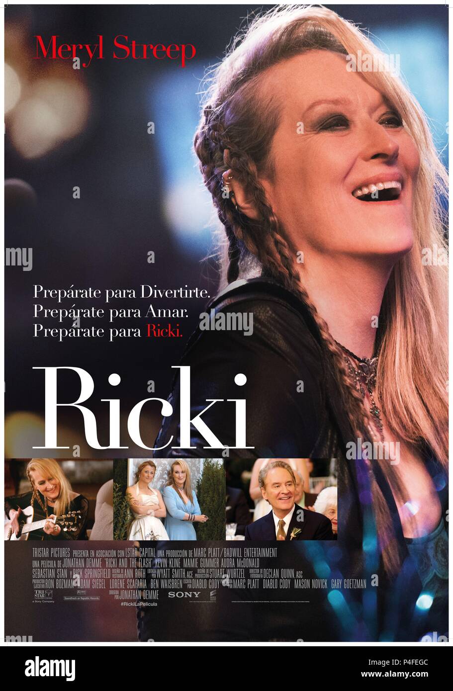 Original Film Title: RICKI AND THE FLASH. English Title: RICKI AND THE FLASH.  Film Director: JONATHAN DEMME. Year: 2015. Credit: TRISTAR PICTURES / Album  Stock Photo - Alamy