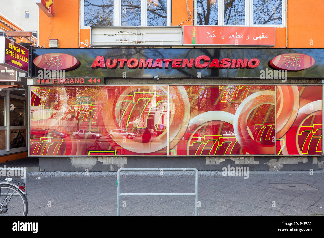 Berlin, Germany, Spielhalle in the Pankstrasse in Berlin-Wedding Stock Photo