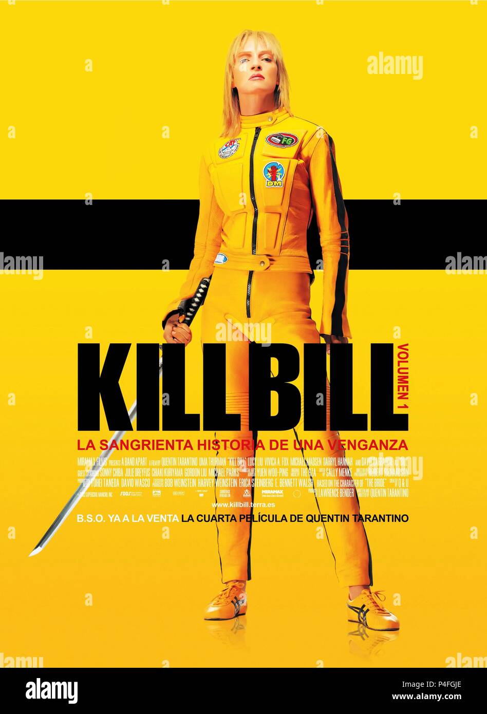 Original Film Title: KILL BILL: VOL. 1.  English Title: KILL BILL: VOL. 1.  Film Director: QUENTIN TARANTINO.  Year: 2003. Credit: MIRAMAX / Album Stock Photo