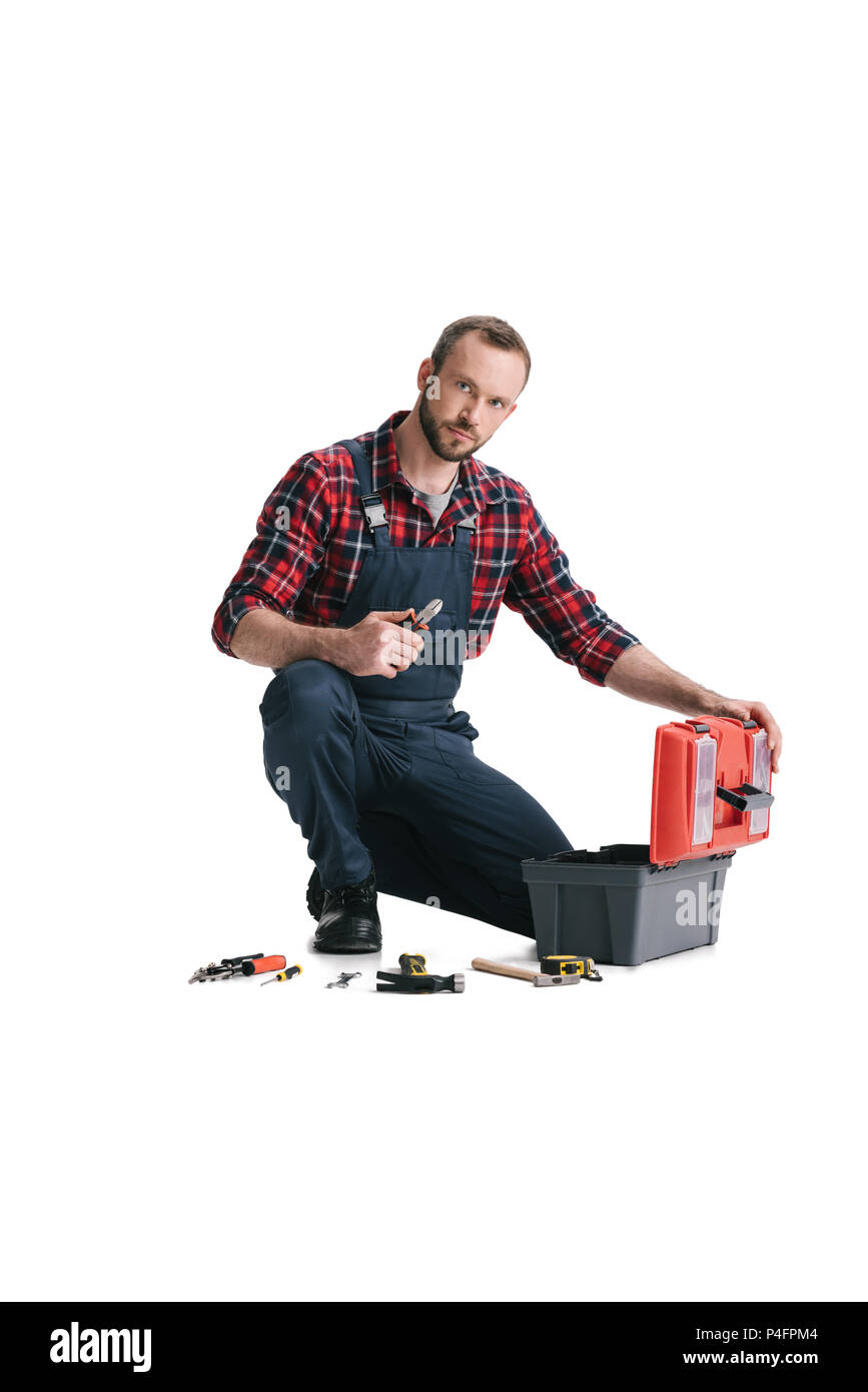 Getting on with the job Cut Out Stock Images Pictures Alamy