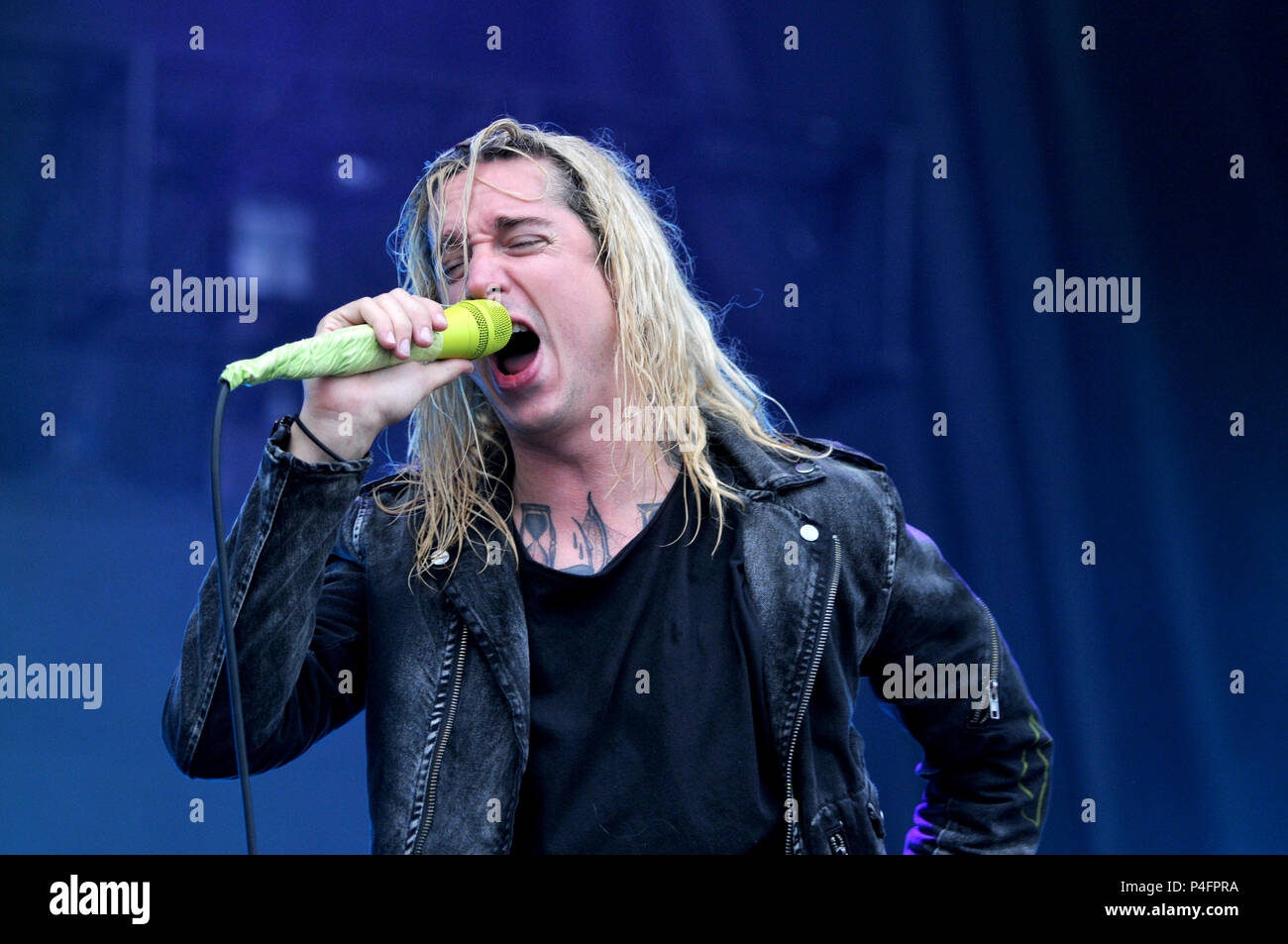 Timothy mctague of underoath hi-res stock photography and images - Alamy