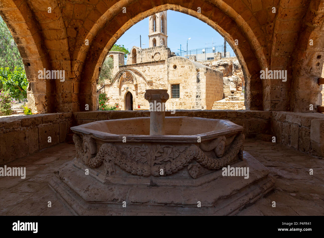 Ayia Napa monastery, Cyprus Stock Photo Alamy