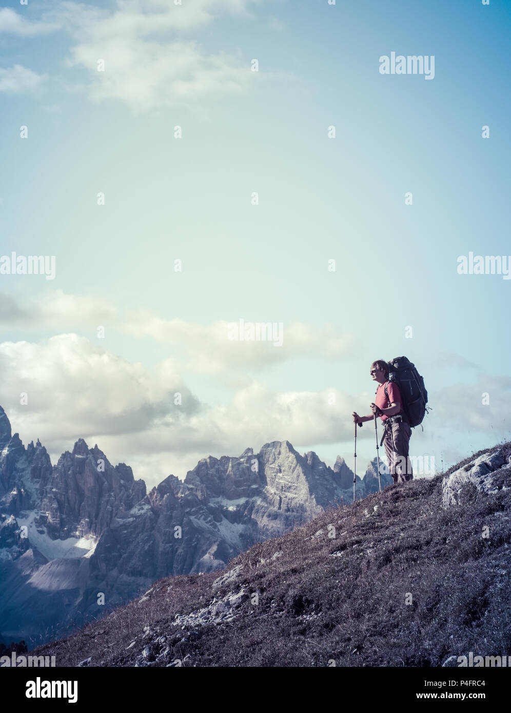 Successful hiker hi-res stock photography and images - Alamy
