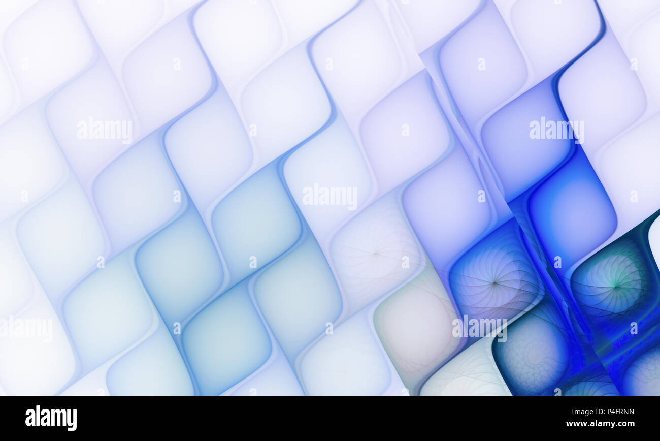 Split nautilus seashell showing inner float chambers, fractal Stock ...