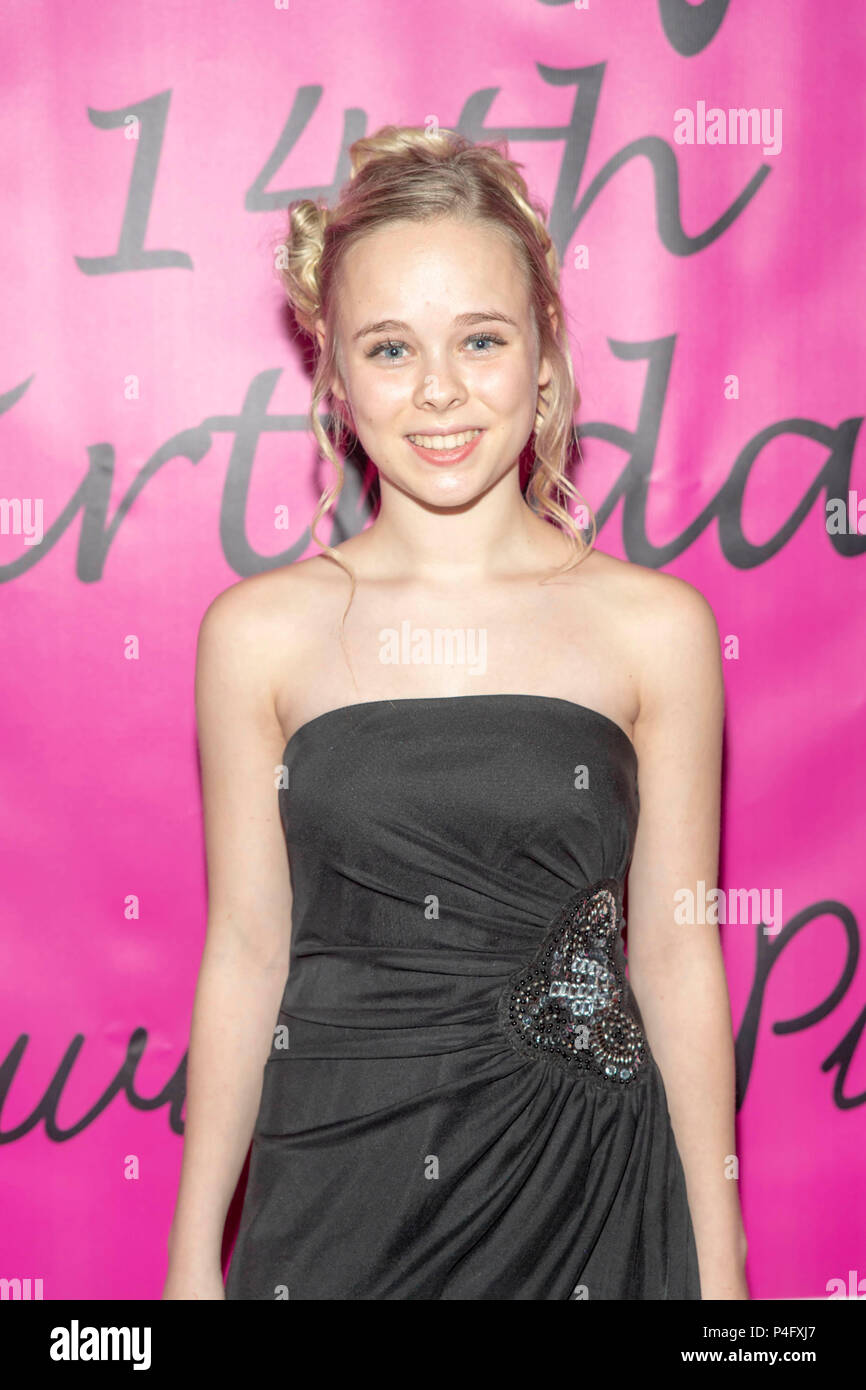 Averi White attends Jillian Estell’s Red Carpet Birthday Party With A