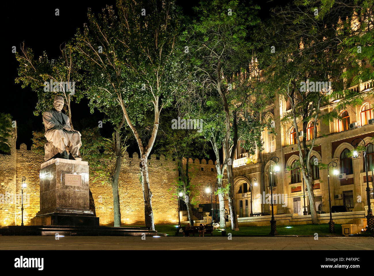 Monument to mirza alakbar sabir hires stock photography and images Alamy