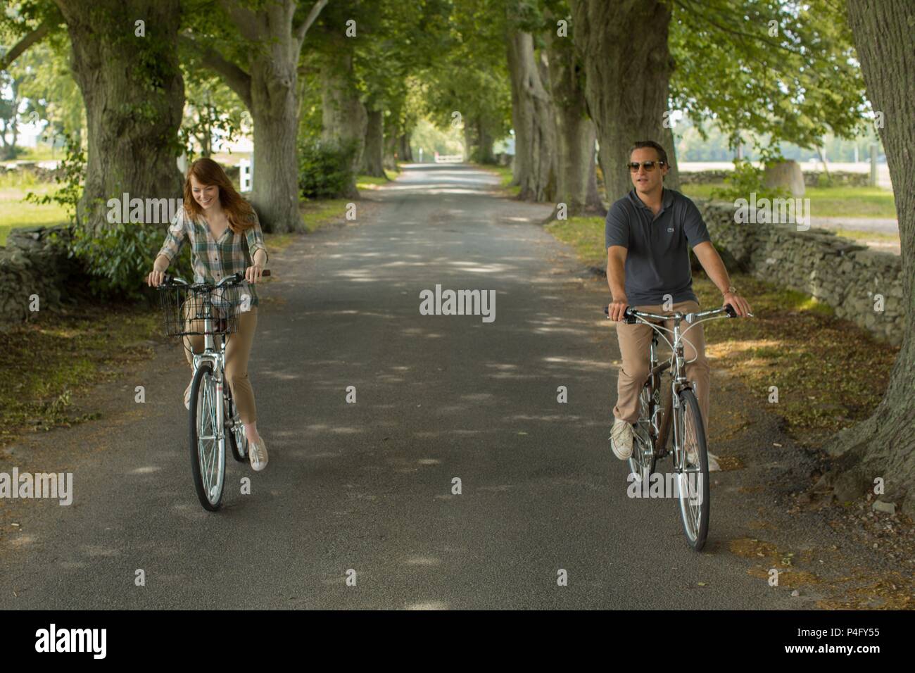 Original Film Title: IRRATIONAL MAN.  English Title: IRRATIONAL MAN.  Film Director: WOODY ALLEN.  Year: 2015.  Stars: JOAQUIN PHOENIX; EMMA STONE. Credit: GRAVIER PRODUCTIONS / Album Stock Photo