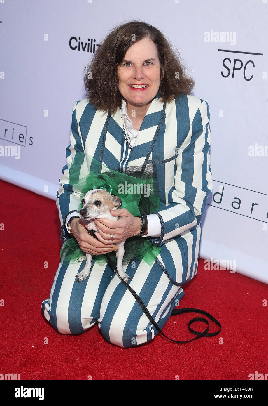 Hollywood, California, USA. 19th June, 2018. 19 June 2018 - Hollywood, California - Paula Poundstone. ''Boundaries'' Los Angeles Premiere held at the Egyptian Theatre. Photo Credit: F. Sadou/AdMedia Credit: F. Sadou/AdMedia/ZUMA Wire/Alamy Live News Stock Photo