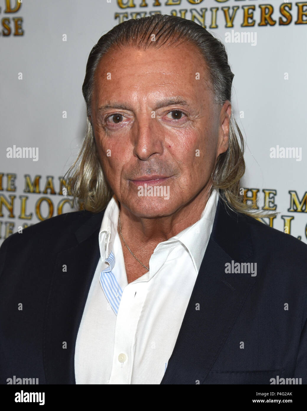 West Hollywood, USA. 21st June, 2018. Armand Assante attends the Premiere of 'The Man Who Unlocked The Universe' at The London West Hollywood on June 21, 2018 in West Hollywood, California. Credit: The Photo Access/Alamy Live News Stock Photo