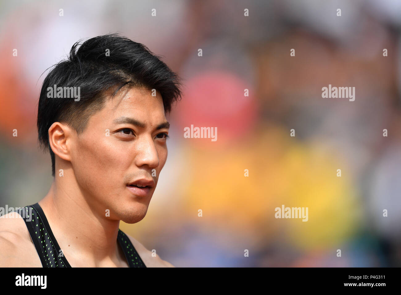 Ishin Me-Life Stadium, Yamaguchi, Japan. 22nd June, 2018. Ryota ...