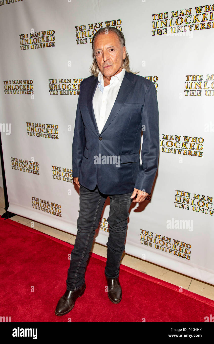 Armand Assante attends 'Man Who Unlocked the Universe' USA Premiere  at London Hollywood in West Hollywood, California on June 21, 2018 Stock Photo