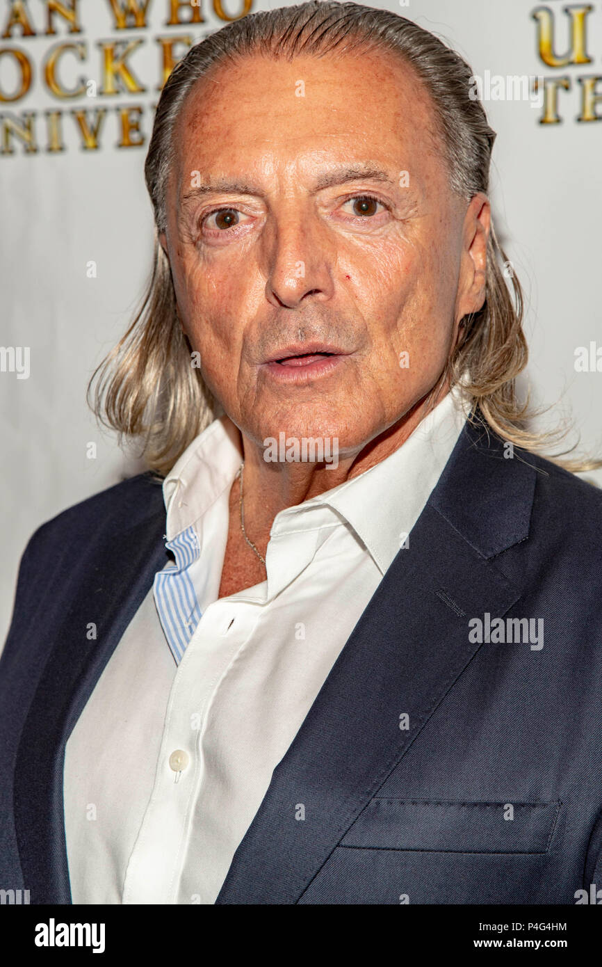 Armand Assante attends 'Man Who Unlocked the Universe' USA Premiere  at London Hollywood in West Hollywood, California on June 21, 2018 Stock Photo