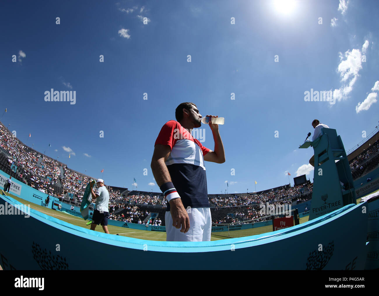 Fever tree queens tennis bottle hi-res stock photography and images - Alamy