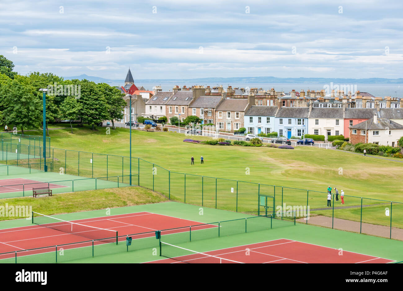 North Berwick, Scotland, United Kingdom, 22nd June 2018. People on the