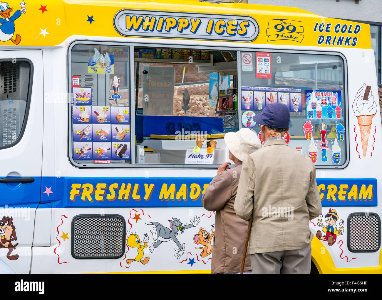 Scotland Ice Cream Van High Resolution Stock Photography and Images Alamy