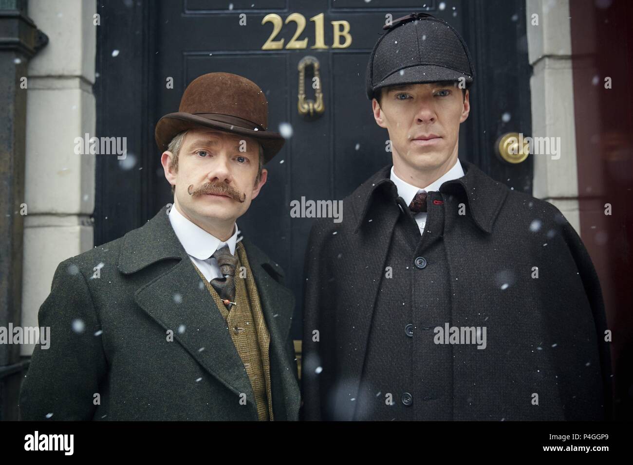 Description: The Abominable Bride.  Original Film Title: SHERLOCK.  English Title: SHERLOCK.  Film Director: PAUL MCGUIGAN.  Year: 2010.  Stars: MARTIN FREEMAN; BENEDICT CUMBERBATCH. Credit: HARTSWOOD FILMS/BBC WALES / Album Stock Photo