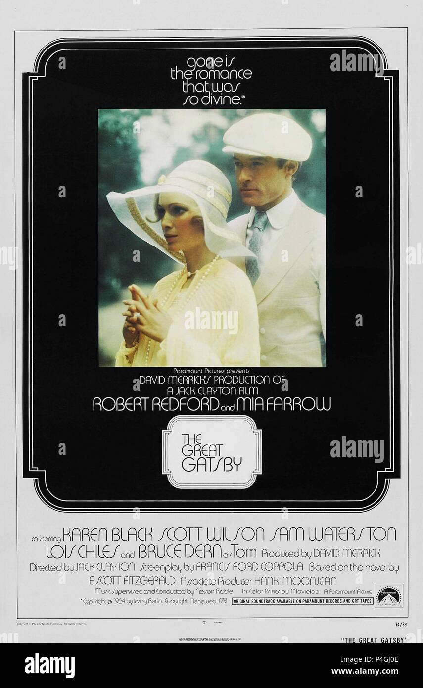 Original Film Title THE GREAT GATSBY. English Title THE GREAT GATSBY