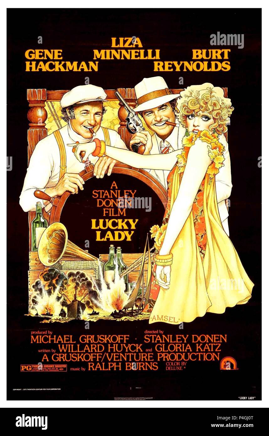 Original Film Title Lucky Lady English Title Lucky Lady Film Director Stanley Donen Year 1975 Credit th Century Fox Album Stock Photo Alamy