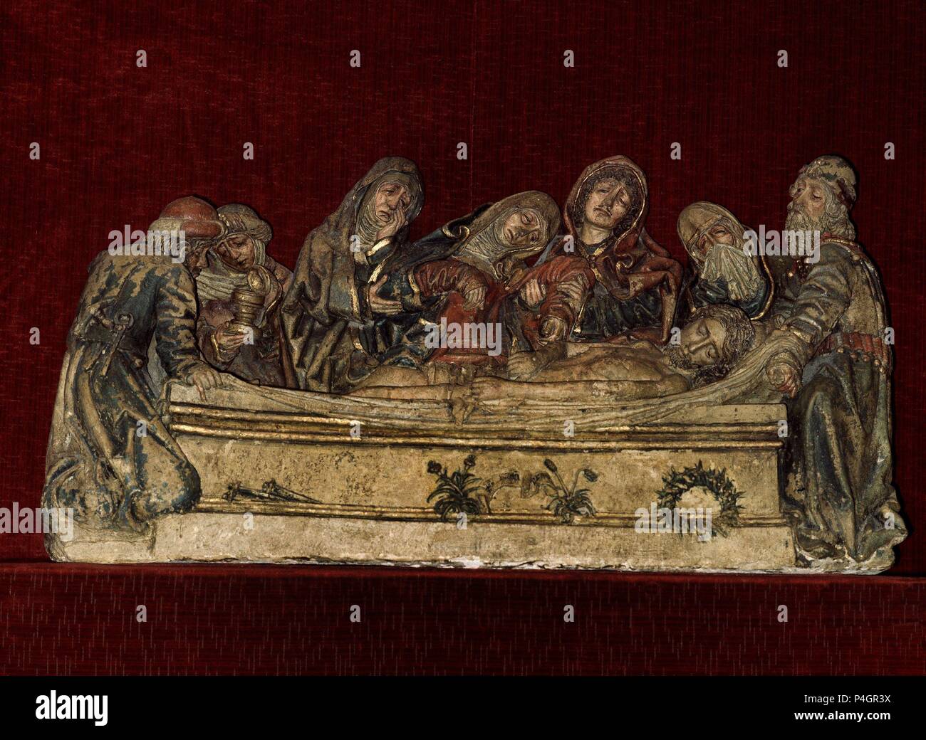 LLANTO SOBRE CRISTO MUERTO. Author Pedro Millán (fl. 14871507