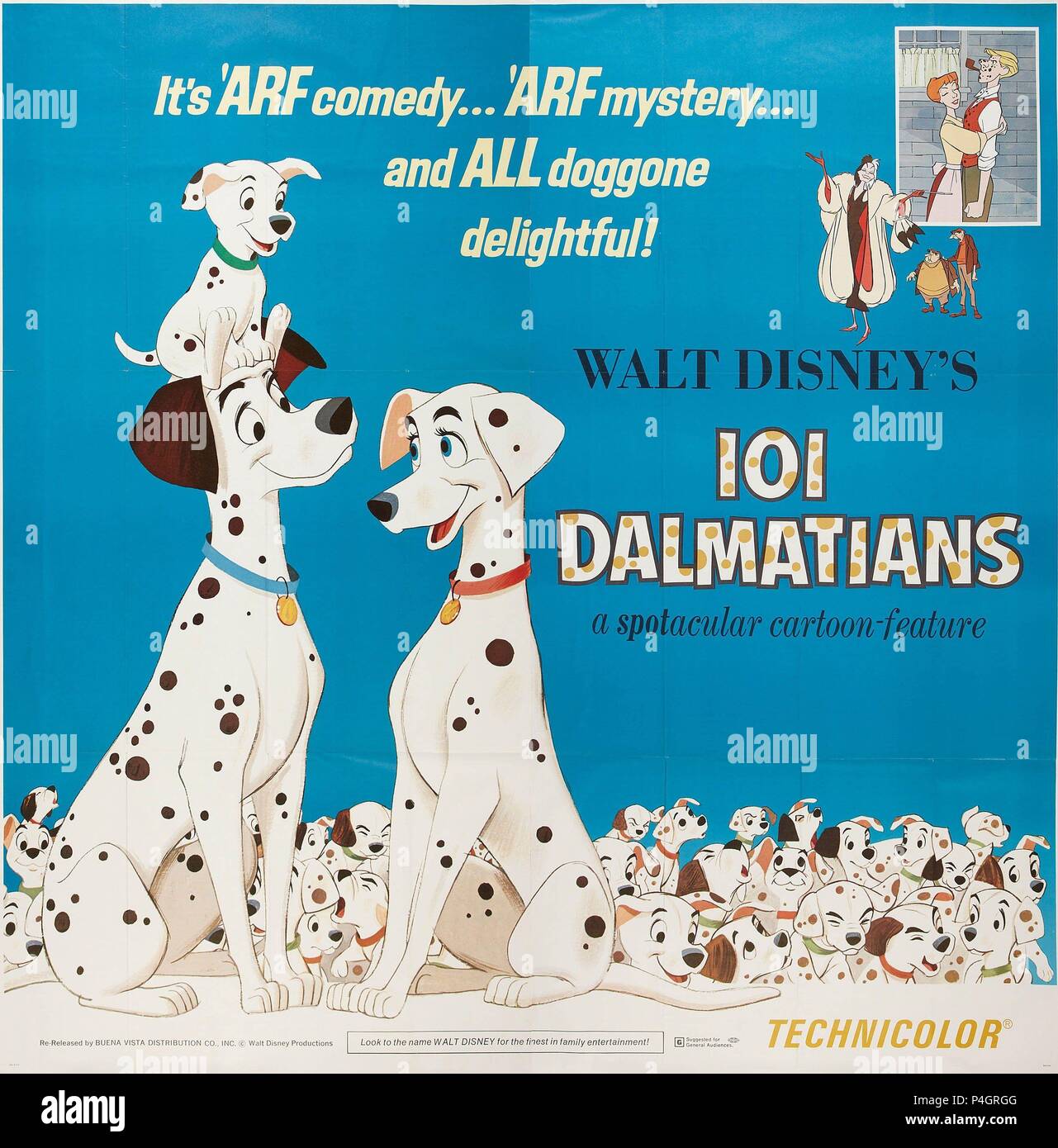 Disney 101 Dalmatians One Sheet Poster 