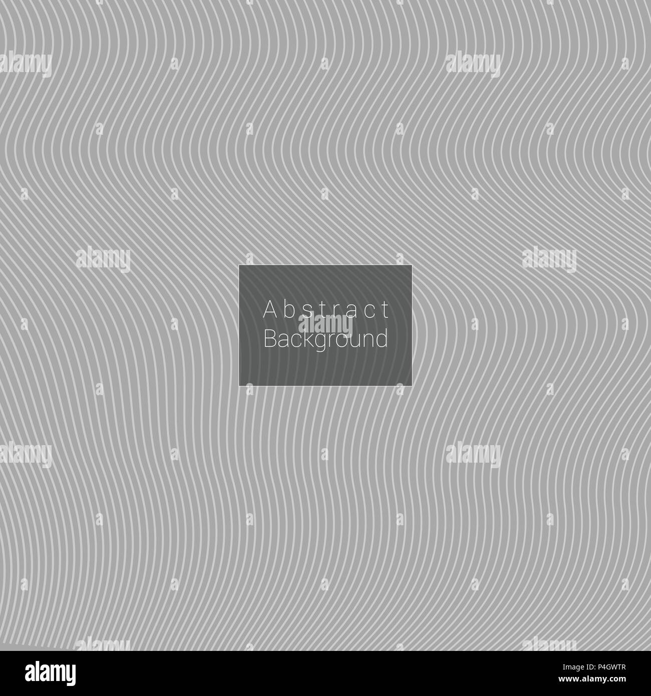 Abstract background with blending curves, vector illustration Stock Vector