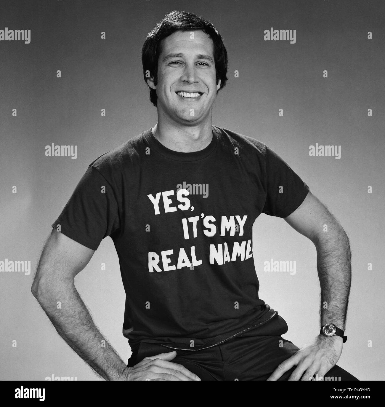 Chevy chase saturday night live Black and White Stock Photos & Images