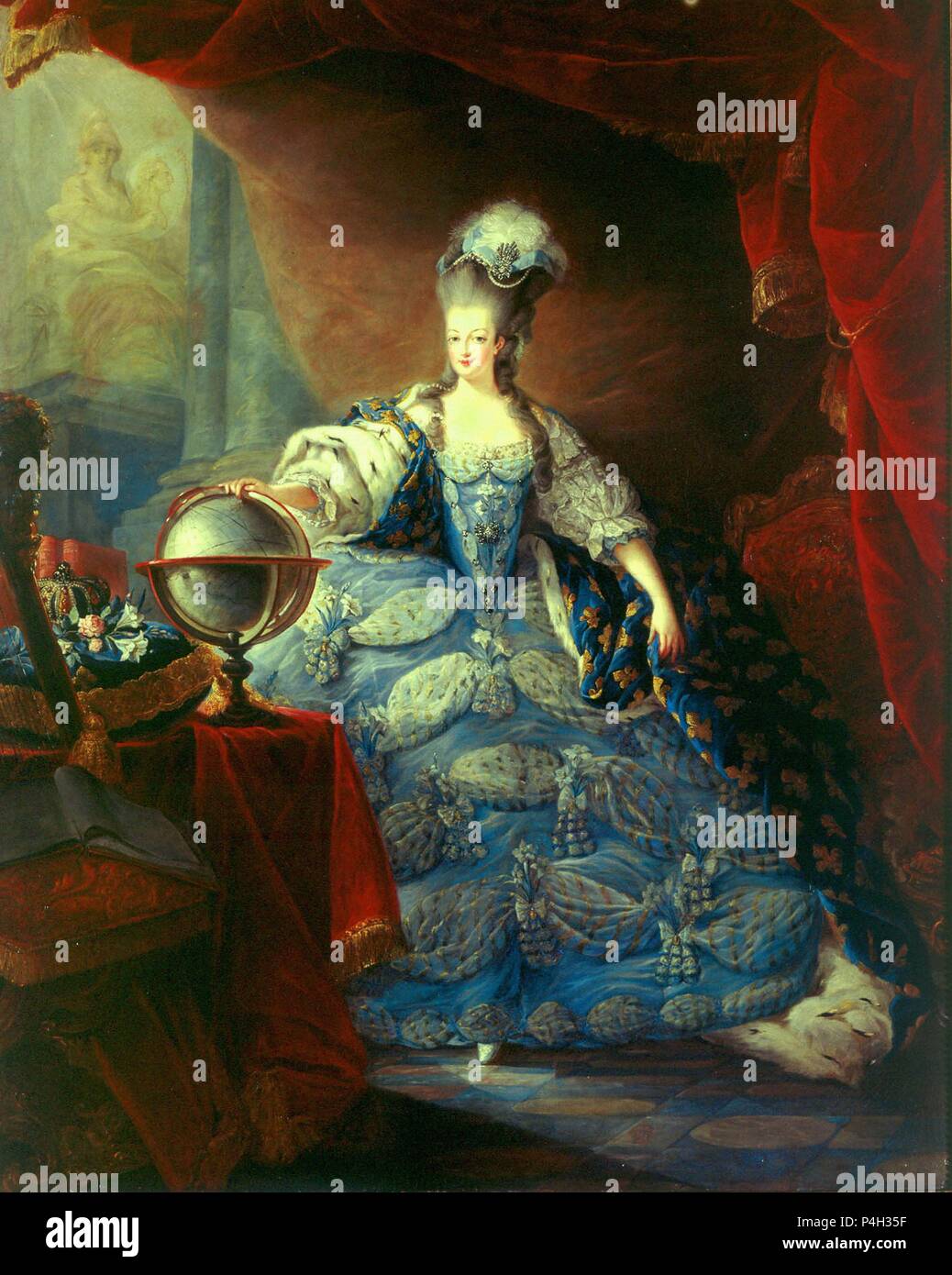 Empress Eugénie of France as Marie Antoinette, Grand Ladies