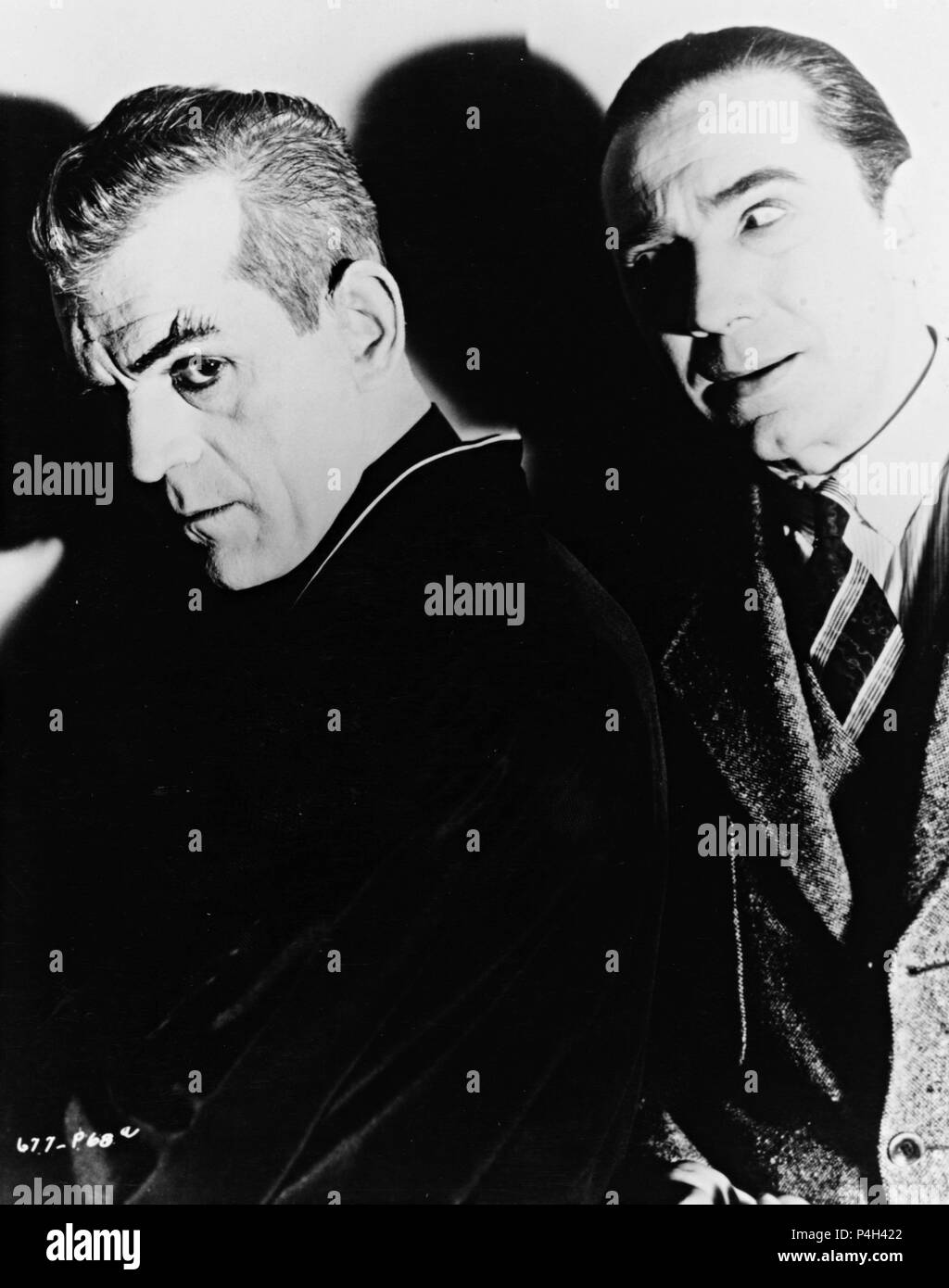 Original Film Title: THE BLACK CAT. English Title: THE BLACK CAT. Film Director: EDGAR ULMER. Year: 1934. Stars: BORIS KARLOFF; BELA LUGOSI. Credit: UNIVERSAL PICTURES / Album Stock Photo