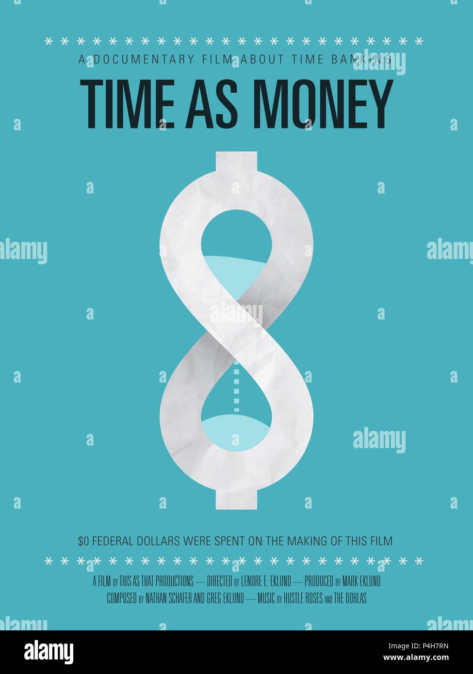 Original Film Title: TIME AS MONEY: A DOCUMENTARY ABOUT TIME BANKING.  English Title: TIME AS MONEY: A DOCUMENTARY ABOUT TIME BANKING.  Year: 2014. Credit: THIS AS THAT PRODUCTIONS / Album Stock Photo