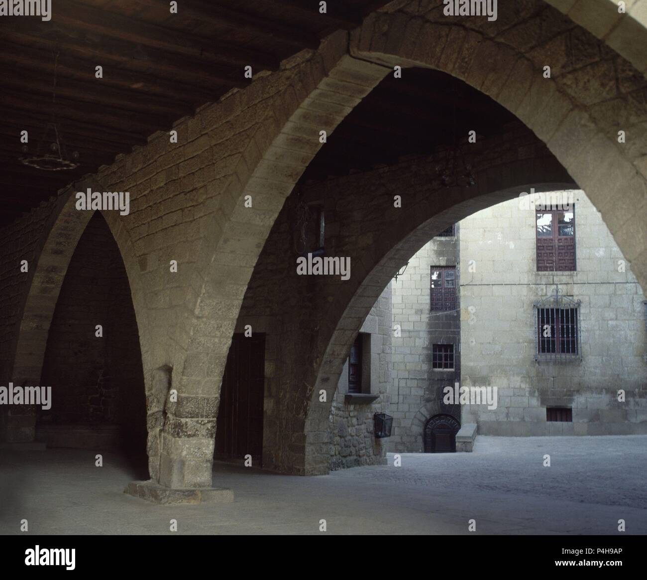 Mairie Sos del Rey Católico Aragon Espagne Photo Stock - Alamy