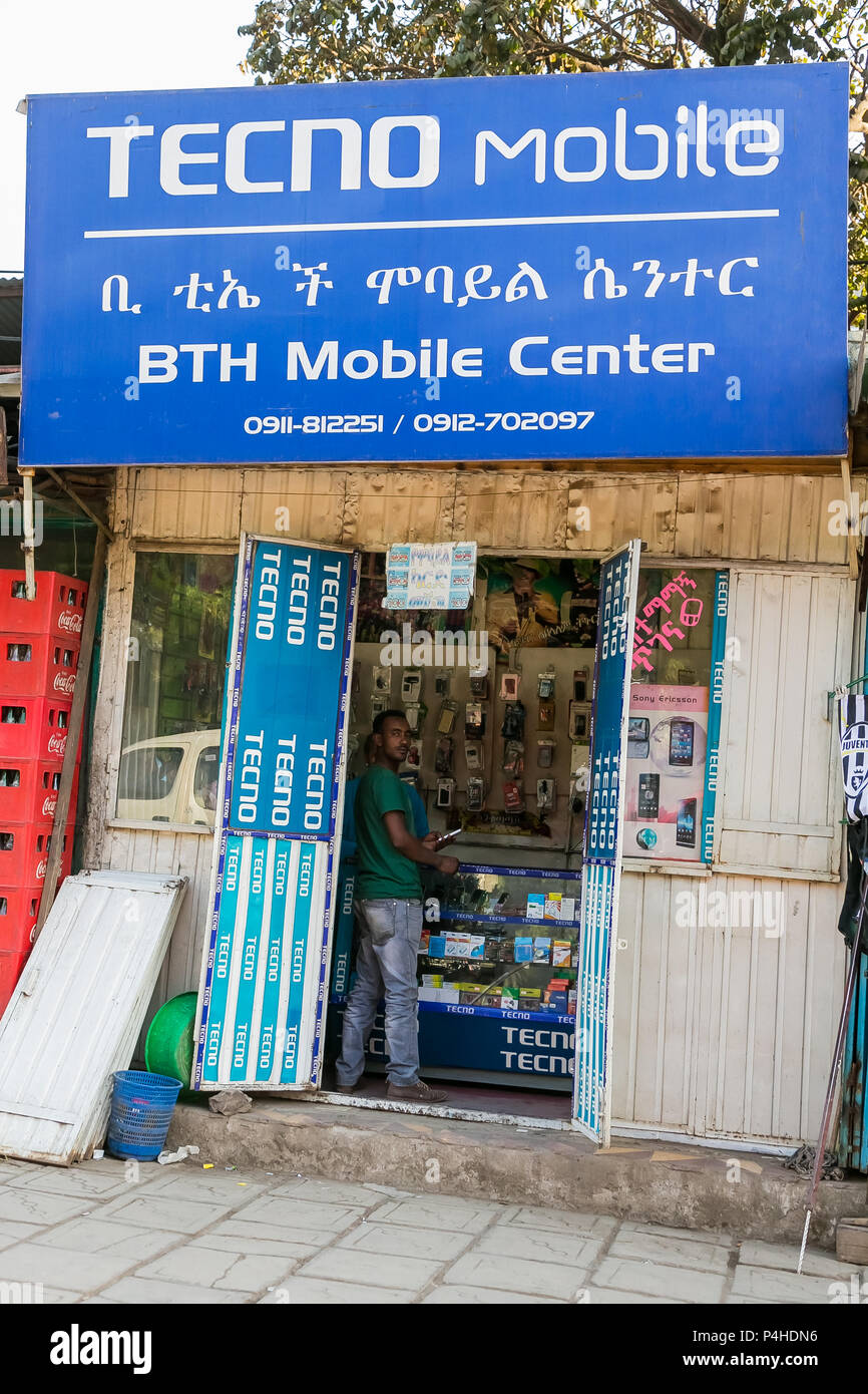 Ethiopia mobile phone hi-res stock photography and images - Alamy