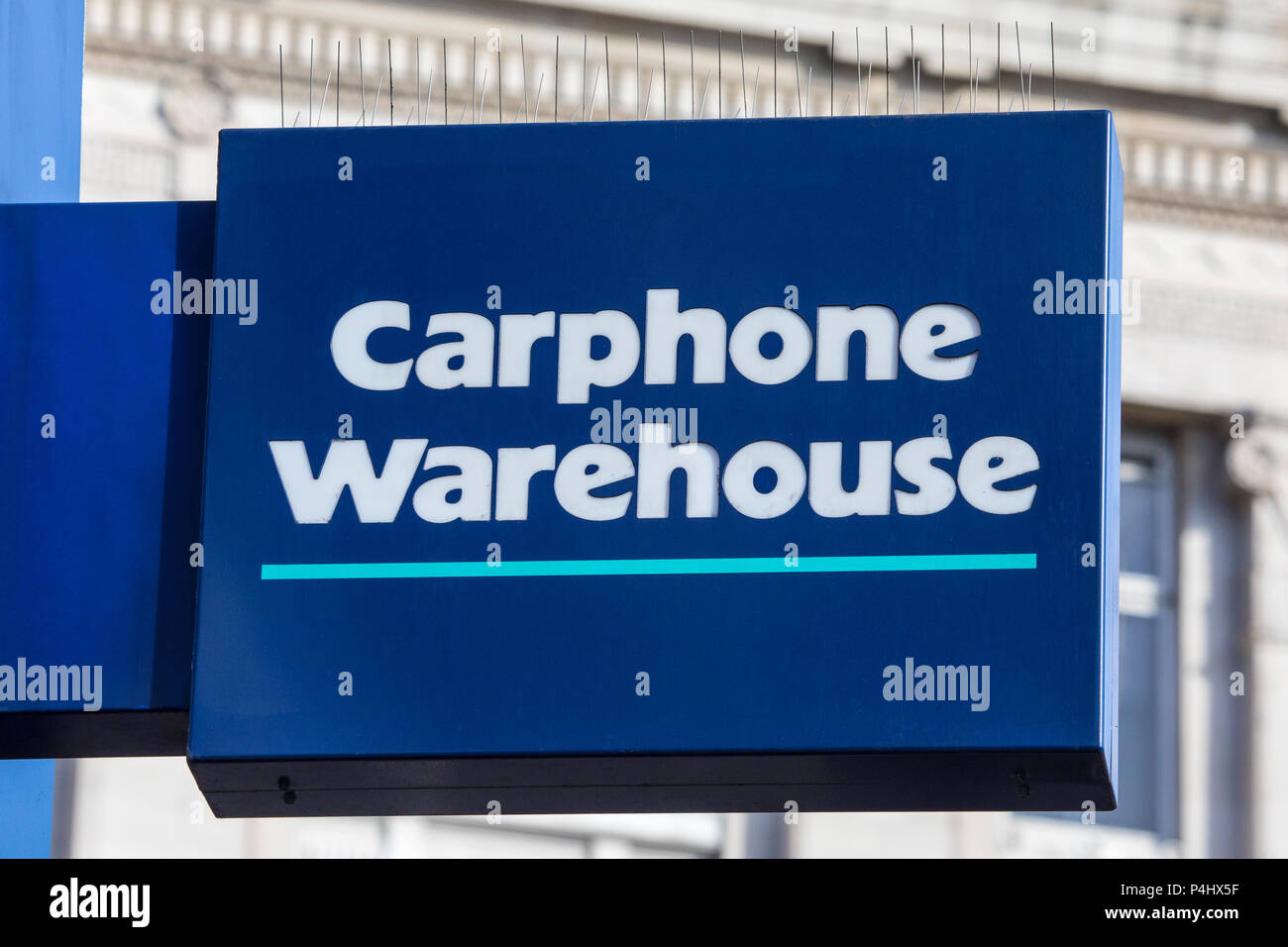 Carphone warehouse sign logo hi-res stock photography and images - Alamy