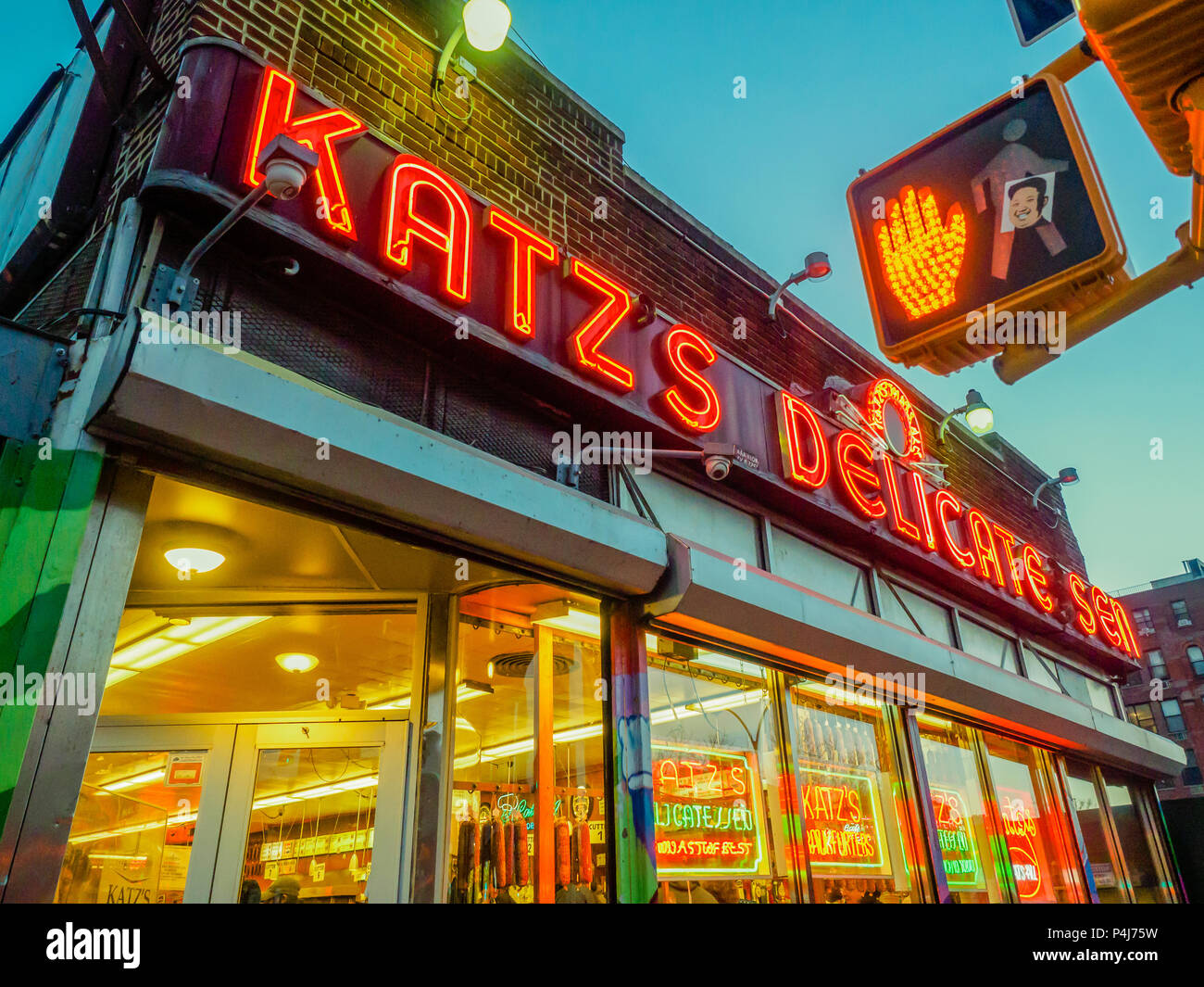 Katz S Delicatessen On East Houston Street Lower East Side Nyc Stock Photo Alamy Katz S Delicatessen On East Houston Street Lower East Side Nyc Stock Photo Alamy