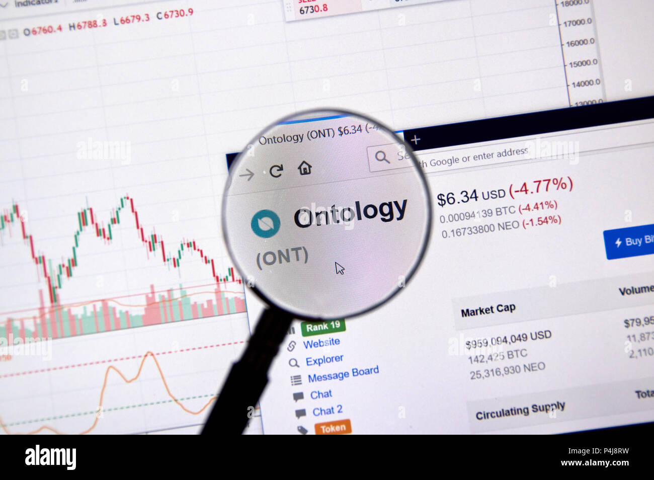 Cryptocurrency wallpaper hi-res stock photography and images - Page 5 -  Alamy