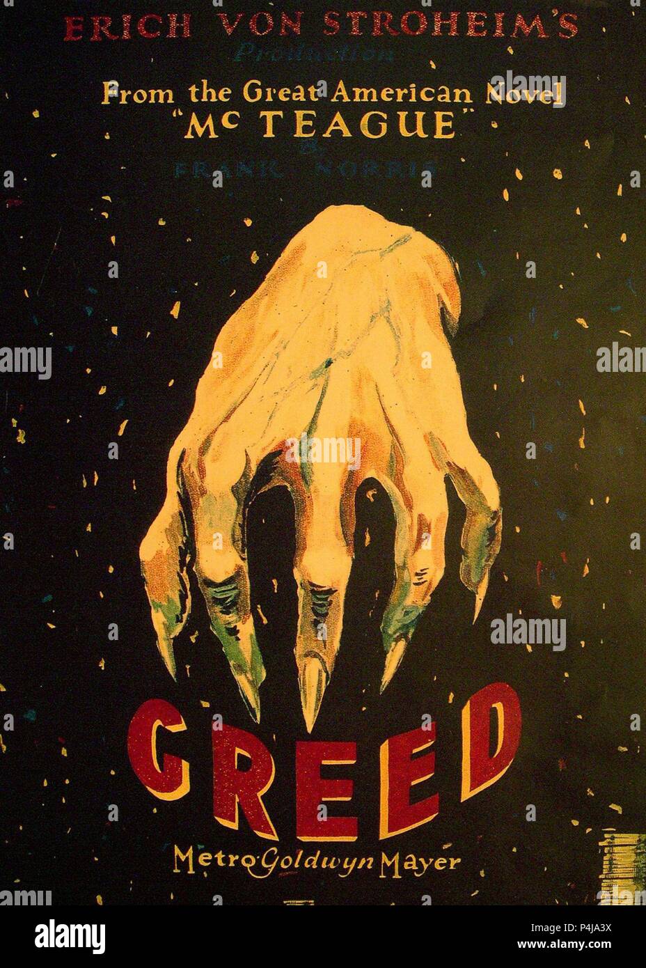 Original Film Title: GREED. English Title: GREED. Film Director