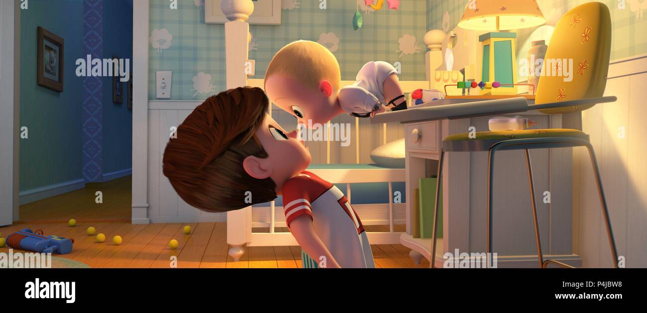 Original Film Title: THE BOSS BABY. English Title: THE BOSS BABY. Film  Director: TOM MCGRATH. Year: 2017. Credit: DREAMWORKS ANIMATION / Album  Stock Photo - Alamy